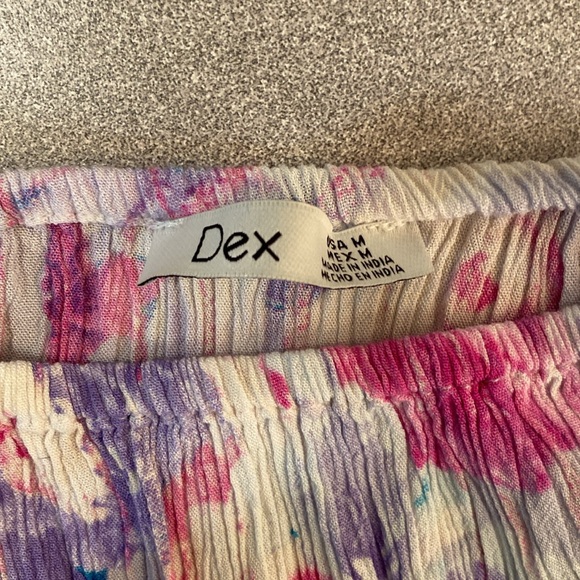 DEX - Pretty Floral Dress. Size M - Picture 3 of 6